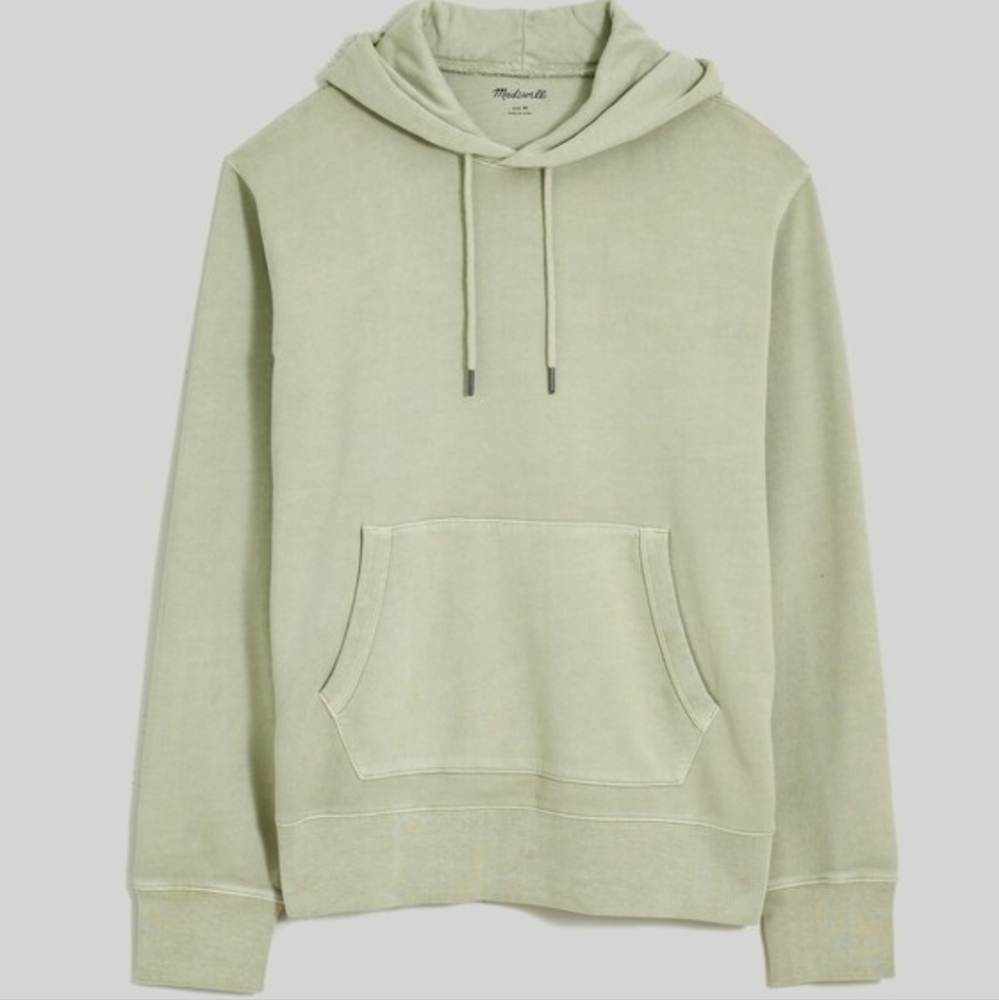 Madewell Pullover Hoodie Sweatshirt - Sunfaded Sage